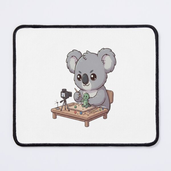 Item preview, Cute Koala Making Clay Animation designed and sold by Ella_Sketch.