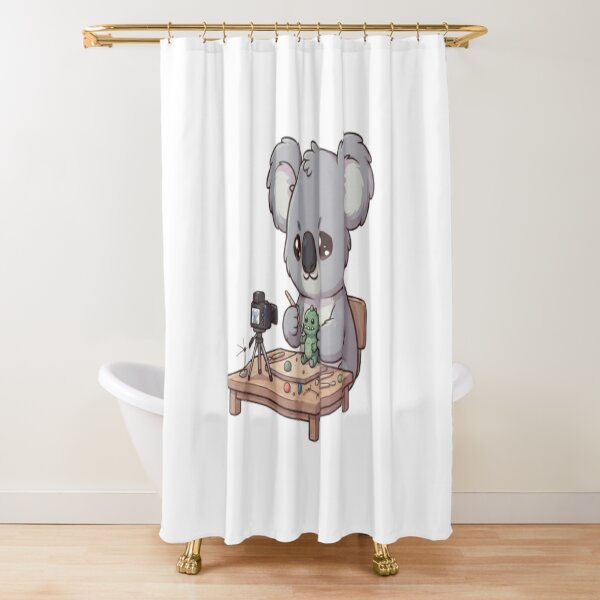Item preview, Cute Koala Making Clay Animation designed and sold by Ella_Sketch.