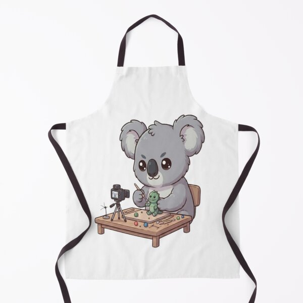 Item preview, Cute Koala Making Clay Animation designed and sold by Ella_Sketch.