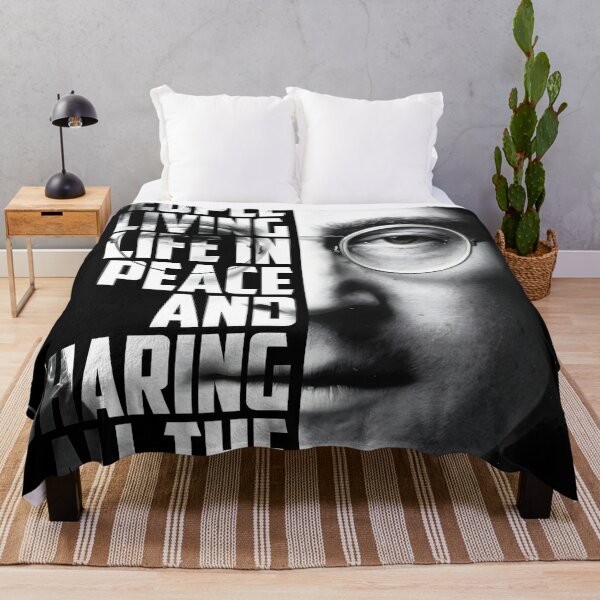 Item preview, John Lennon Original Custom Vintage Music Poster Wall Art designed and sold by Cool Robot Bro..