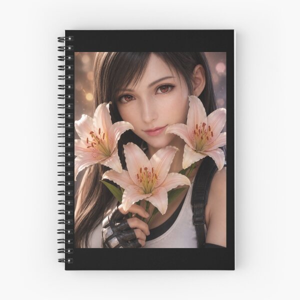 Item preview, Tifa Lockhart NoteBook designed and sold by Welcome To My Store!.