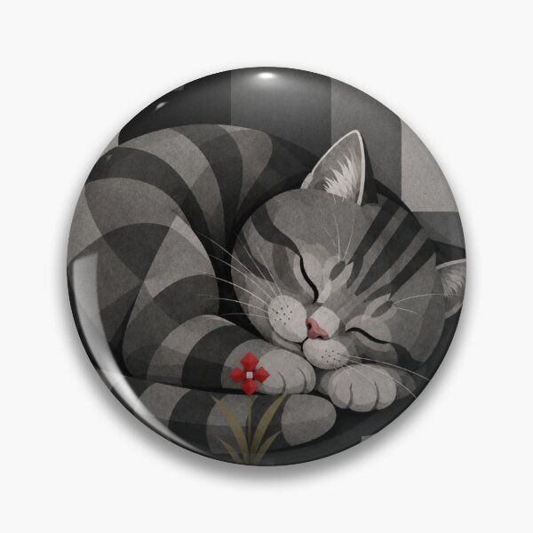 Item preview, Sleepy Alley Gray Stripes designed and sold by Mindworx21.