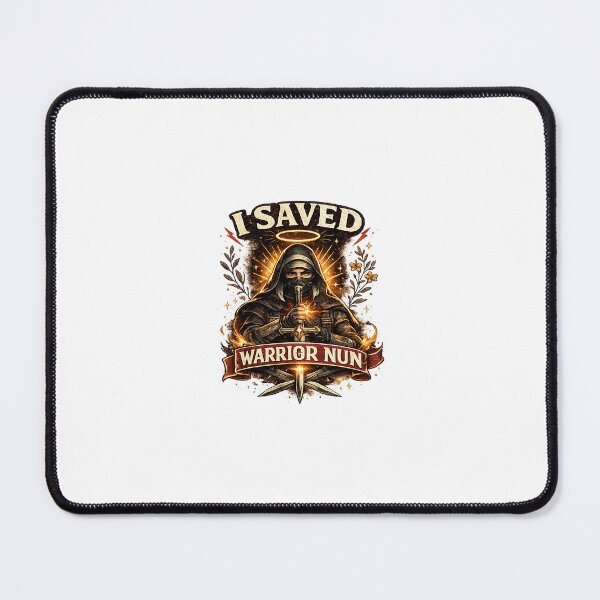 Item preview, I Saved Warrior Nun - Vintage Fan Quote designed and sold by lovepower.