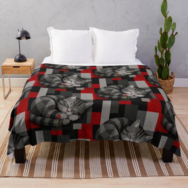 Item preview, Sleepy Alley Gray Stripes designed and sold by Mindworx21.