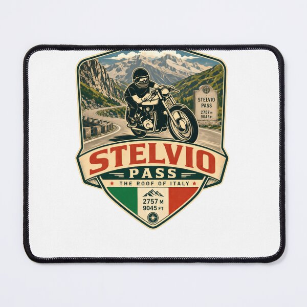 Item preview, Stelvio Pass The Roof Of Italy Motorcycle Biker Travel designed and sold by Simsimah26Parks.