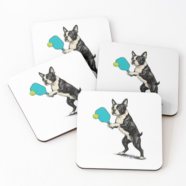 Item preview, Pickleball Boston Terrier designed and sold by Roy & Tiffany.