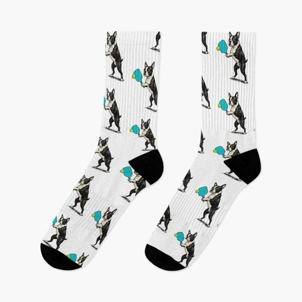 Item preview, Pickleball Boston Terrier designed and sold by Roy & Tiffany.
