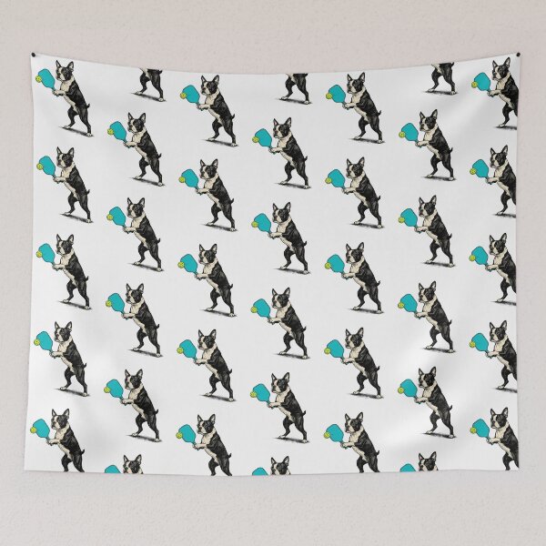 Item preview, Pickleball Boston Terrier designed and sold by Tiffany Roy.