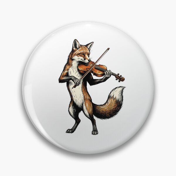 Item preview, Violin Playing Fox designed and sold by Roy & Tiffany.