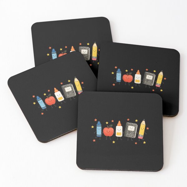 Item preview, Cute School Supplies Friendship Squad designed and sold by AMICO77.