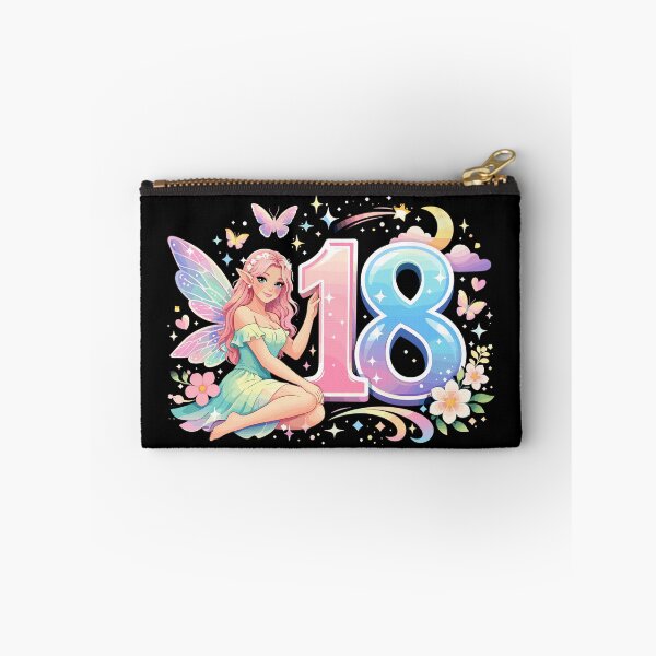 Item preview, 18th Birthday Elf – Retro Pastel Advertising Print designed and sold by Pineapple-Tree.