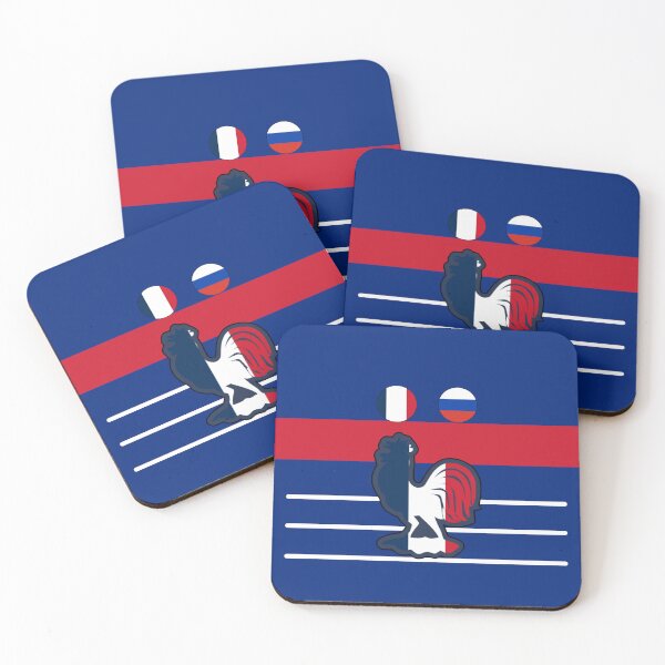 Item preview, France - World Champions Host Nations Minimalist Football Crest designed and sold by p-Phictures4.