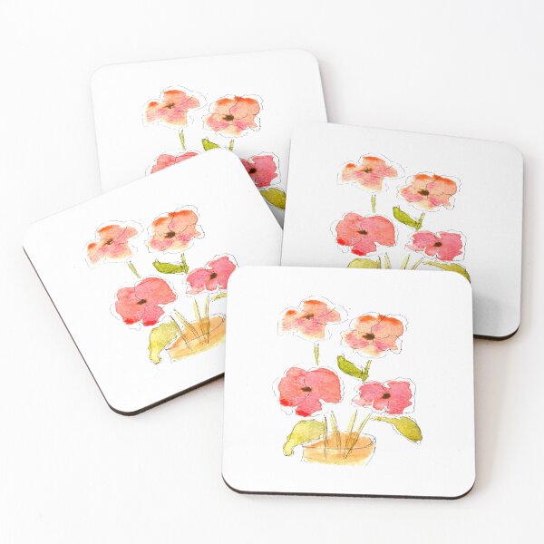 Item preview, Watercolor flower bouquet designed and sold by frankuffmann.