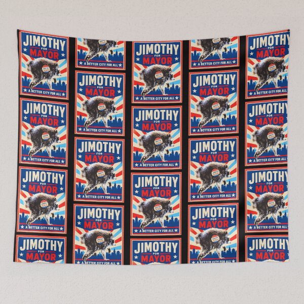 Item preview, Jimothy For Mayor Funny Bird Political Campaign Parody Vintage designed and sold by nojany.