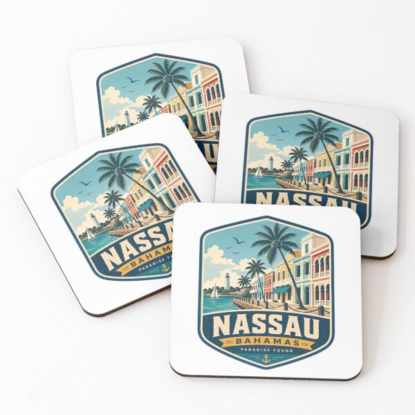 Item preview, Nassau Bahamas Paradise Found Travel Vacation Tourist Caribbean Island designed and sold by Simsimah26Parks.