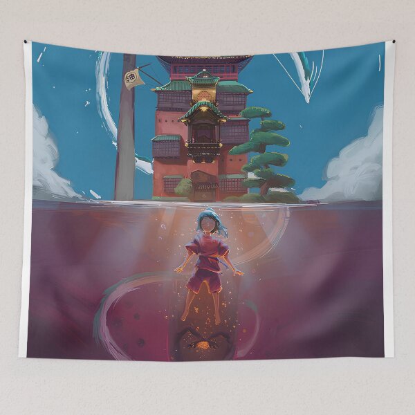 Item preview, Cute art girl [[kiki's]] mirror -%[ghiblis]%- sea aways dragon designed and sold by Wdanti.