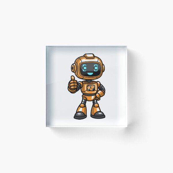 Item preview, Cartoon CryptoNFT Bot designed and sold by Crypto-NFT22.