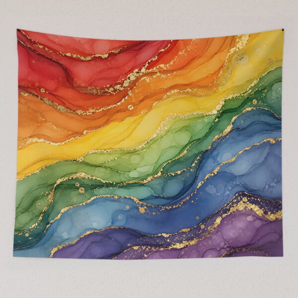 Item preview, LGBTQ Rainbow Marble - Pride Colors designed and sold by Travelslightly.