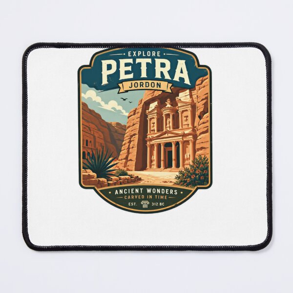 Item preview, Explore Petra Jordon Ancient Wonders Carved In Time Est. 312 BC Travel Historical Site designed and sold by Simsimah26Parks.