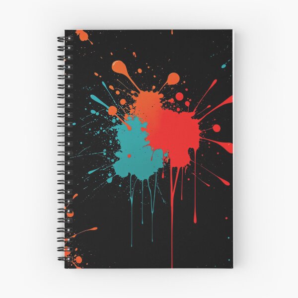 Item preview, Black Splatter — Bold Abstract Paint Drip Pattern designed and sold by Ingorgia Studio.