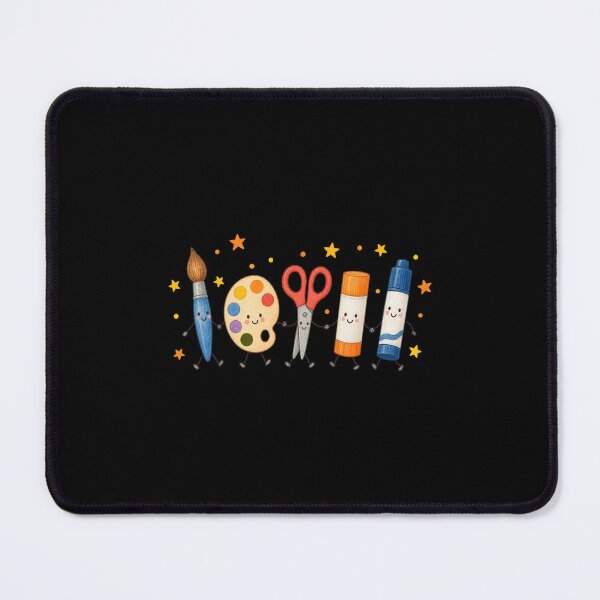 Item preview, Cute School Supplies Friendship Squad designed and sold by AMICO77.
