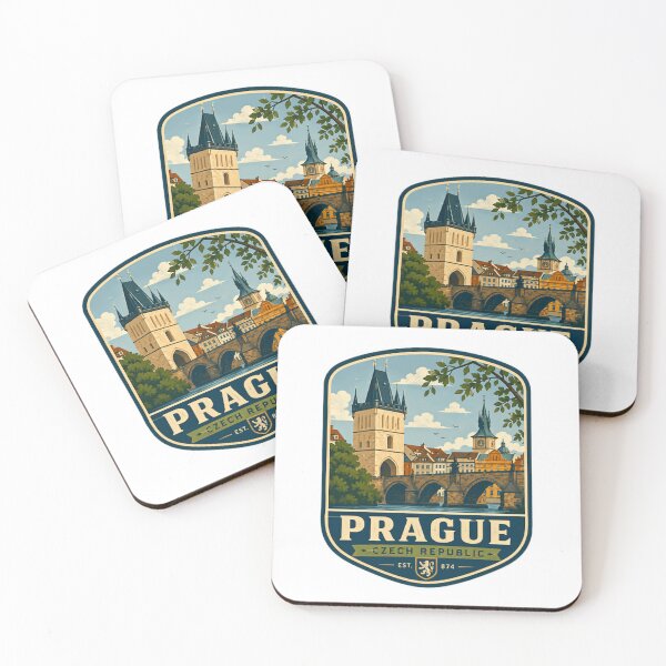 Item preview, Prague Czech Republic Est. 874 European City Travel Souvenir designed and sold by Simsimah26Parks.