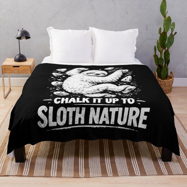 Item preview, Sloth bouldering – Chalk It Up Design designed and sold by Pineapple-Tree.
