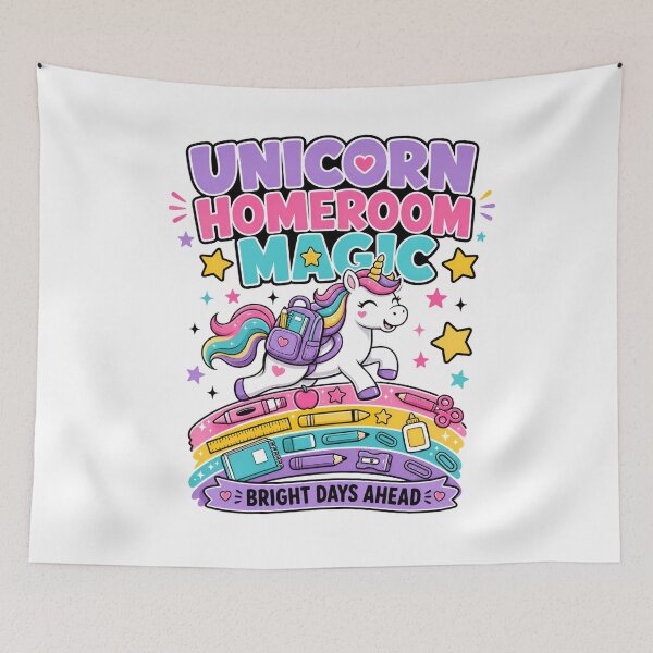 Item preview, Back to School Unicorn Homeroom Magic designed and sold by Fenay Designs.