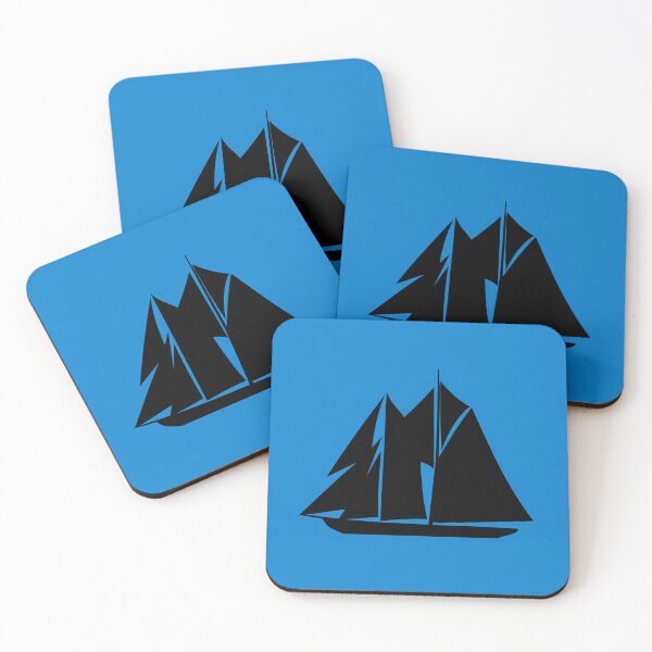 Item preview, Schooner Vignette Black Design designed and sold by Kevin Cameron.