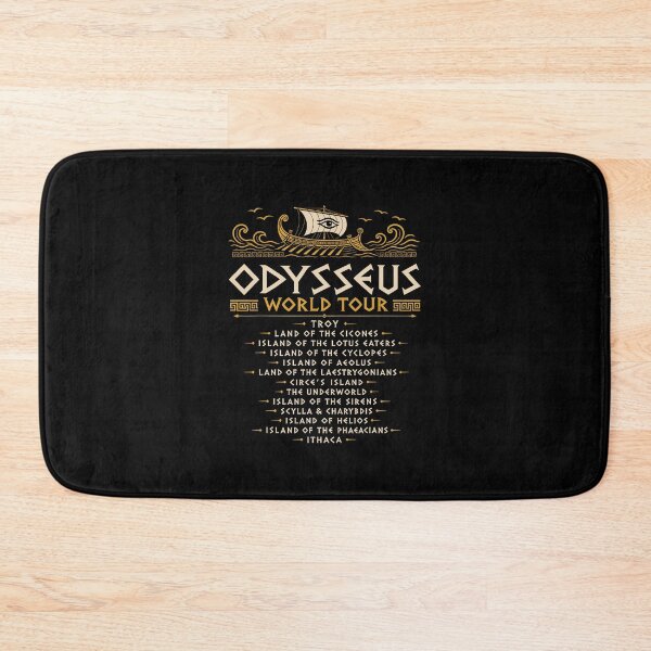 Item preview, Odysseus World Tour Greek Mythology Travel designed and sold by nojany.