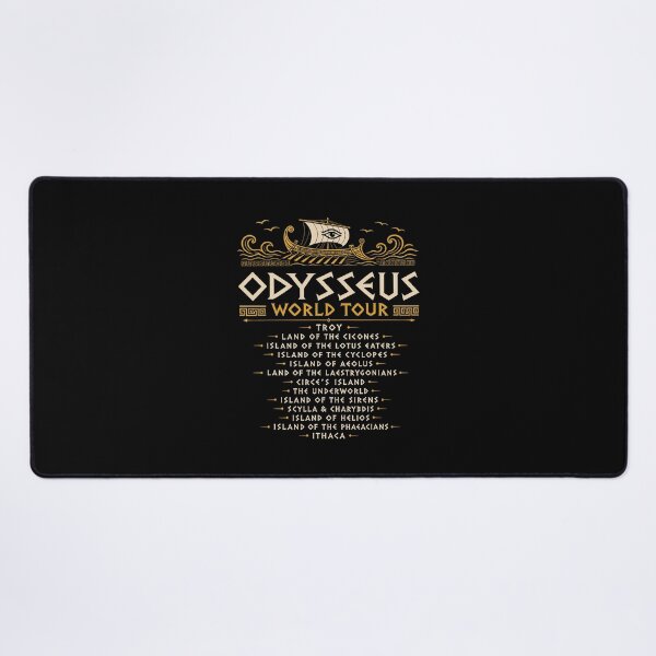 Item preview, Odysseus World Tour Greek Mythology Travel designed and sold by nojany.