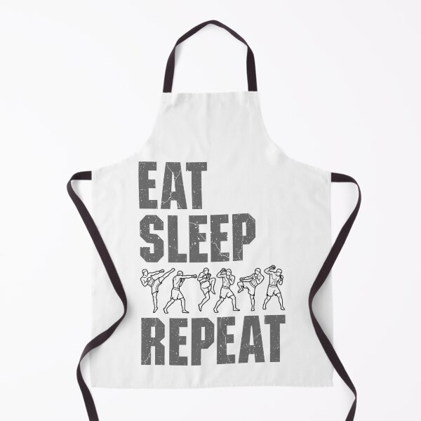 Item preview, Eat Sleep Fight Repeat MMA Mixed Martial Arts Fighter designed and sold by GrandeDuc.