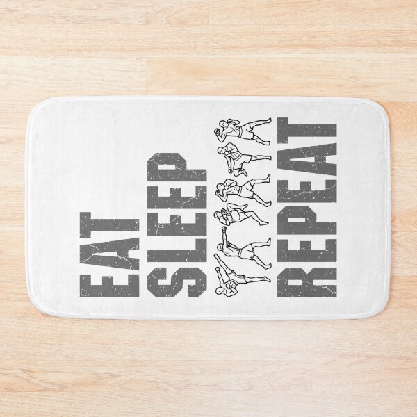Item preview, Eat Sleep Fight Repeat MMA Mixed Martial Arts Fighter designed and sold by GrandeDuc.