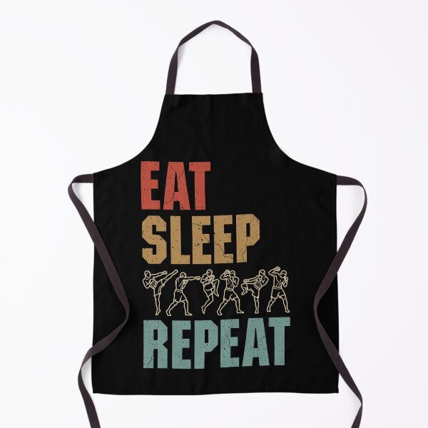Item preview, Eat Sleep Fight Repeat MMA Mixed Martial Arts Fighter designed and sold by GrandeDuc.