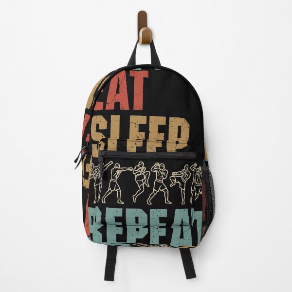 Item preview, Eat Sleep Fight Repeat MMA Mixed Martial Arts Fighter designed and sold by GrandeDuc.