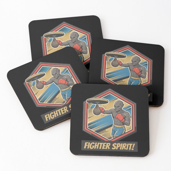 Item preview, Alien Boxer Punching Speed Bag Retro Sport Fitness Graphic designed and sold by DuckOddity.