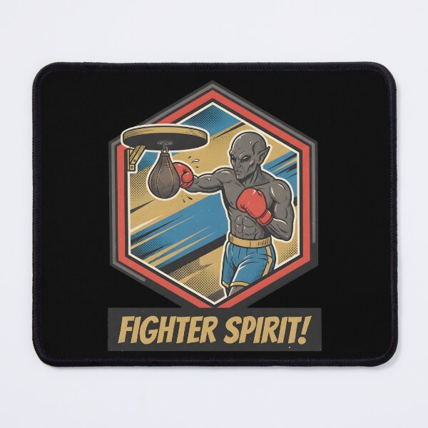 Item preview, Alien Boxer Punching Speed Bag Retro Sport Fitness Graphic designed and sold by DuckOddity.