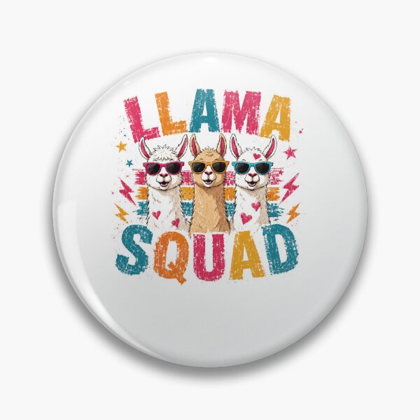 Artikelvorschau, Llama Squad Tierliebhaber-Freundesgruppe entworfen und verkauft von RetroMini2026.