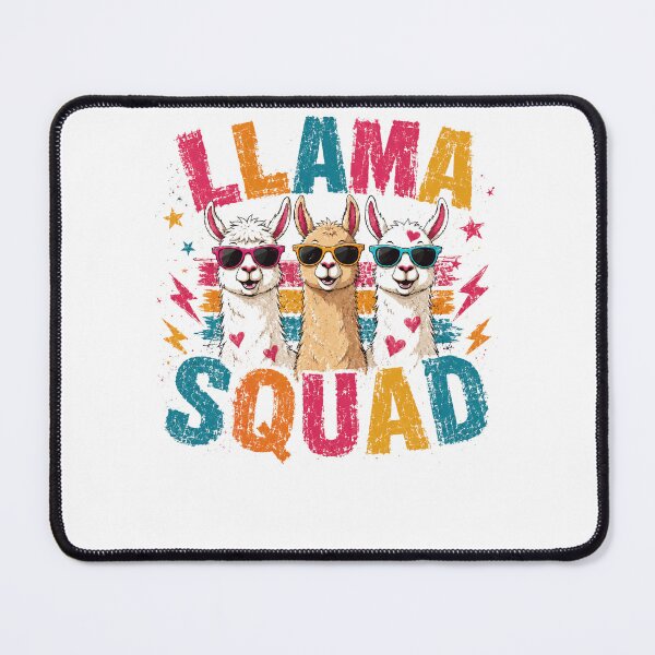 Item preview, Llama Squad Animal Lovers Friends Group designed and sold by RetroMini2026.