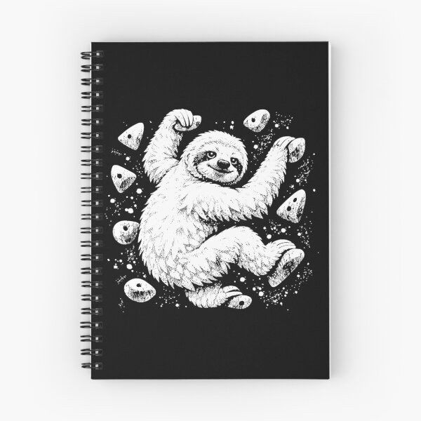 Item preview, Sloth bouldering – covered in chalk designed and sold by Pineapple-Tree.