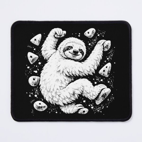 Item preview, Sloth bouldering – covered in chalk designed and sold by Pineapple-Tree.
