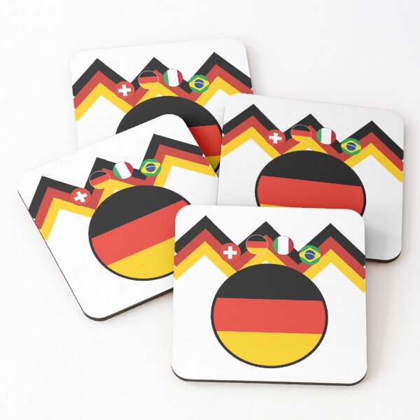 Artikelvorschau, Deutschland – Minimalistisches Fußballwappen der Gastgebernation der Weltmeister entworfen und verkauft von p-Phictures4.