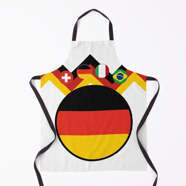 Artikelvorschau, Deutschland – Minimalistisches Fußballwappen der Gastgebernation der Weltmeister entworfen und verkauft von p-Phictures4.