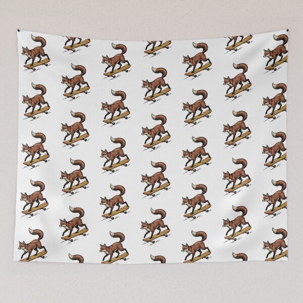 Item preview, Skateboarding Fox Ride designed and sold by Roy & Tiffany.
