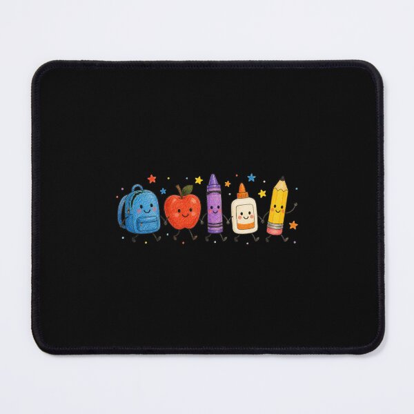 Item preview, Cute School Supplies Friendship Squad designed and sold by AMICO77.