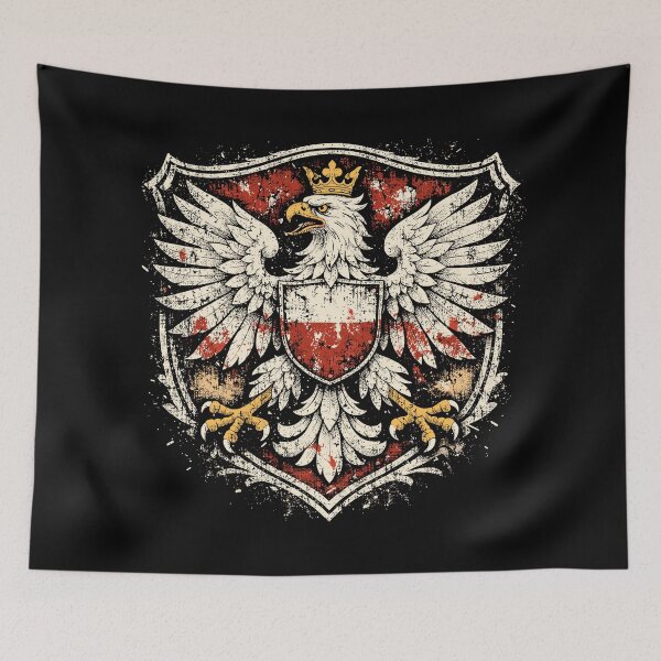Item preview, Polish Eagle Coat of Arms – Polish Eagle Grunge designed and sold by Pineapple-Tree.