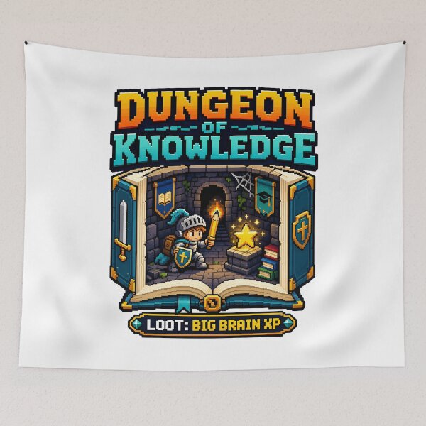 Item preview, Back to School Knowledge Dungeon: Big Brain XP designed and sold by Fenay Designs.