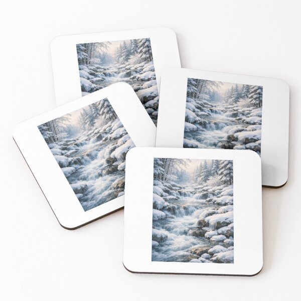 Item preview, River on Winter designed and sold by Charm-Designs.
