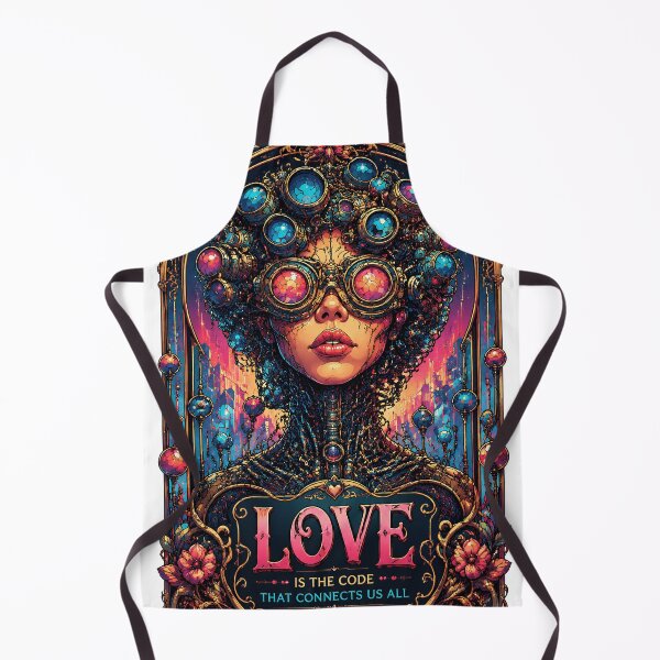 Item preview, cyber punk art nouveau designed and sold by aliraweb.