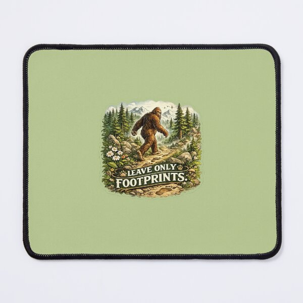 Item preview, Bigfoot -Leave Only Footprints designed and sold by SufirKapur.